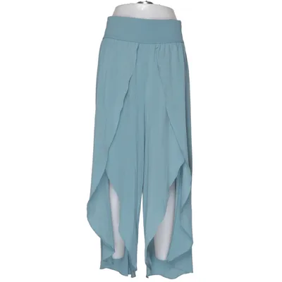 Pantalon patte d'éléphant (Vert) Élasthane, Nylon, Polyester