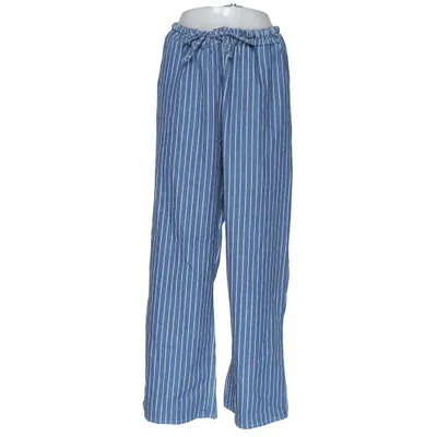 Palazzo pants (Blue, White) from Marta Cotton, Elastane, Polyester