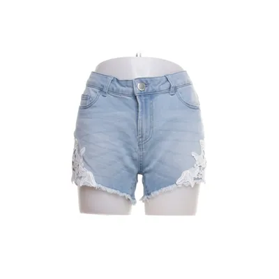 Short en jean (Bleu) de Janina Denim Coton, Élasthane, Polyester