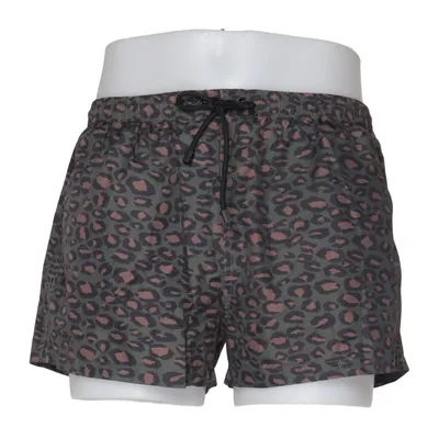 Shorts de bain (Vert, Marron) de Zara Man