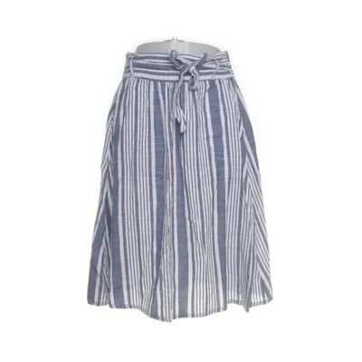 Kjol (Vit, Blå) från ONLY Blue Denim Bomull