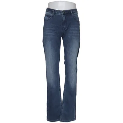 Jeans (Blå) fra Denim by Hampton Republic 27 Bomuld, Elastan, Læder, Polyester