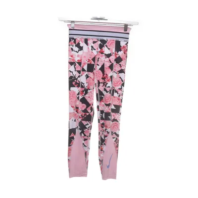 Sportleggings (Roze, Meerkleurig) van Nike Polyester, Elastaan
