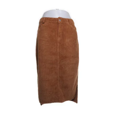 Kjol (Brun) från Dilvin Basic Bomull, Polyester