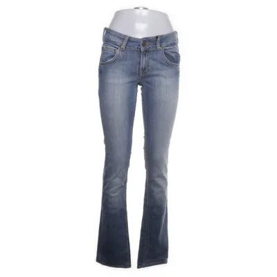 Jeans (Blå) från Lee Bomull, Elastan