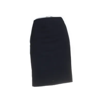 Kokerrok (Blauw) van Hugo Boss Wol, Elastaan