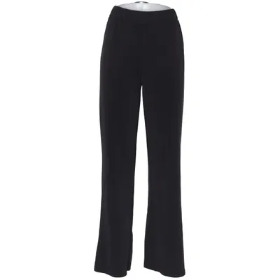 Pantalon patte d'éléphant (Noir) de Costamani Élasthane, Modal, Polyester