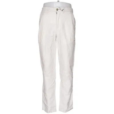 Chino (Beige) de Mango Coton, Lin, Polyester