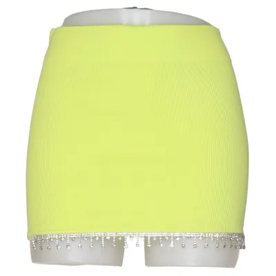 Skirt (Yellow) from PrettyLittleThing Elastane, Polyamide