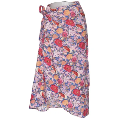 Wikkelrok (Blauw, Meerkleurig) van Natura Viscose