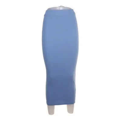 Långkjol (Blå) från L&S Bomull, Elastan
