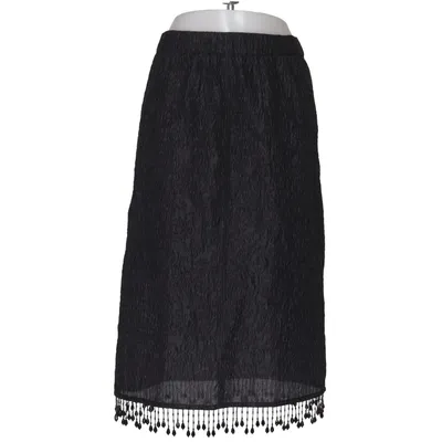 Skirt (Black) from Ganni Polyamide, Recycled polyester