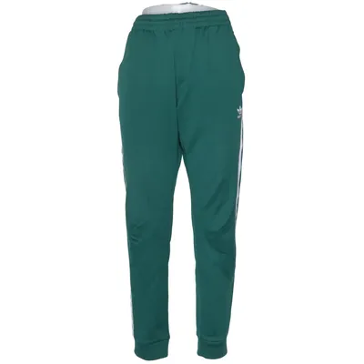 Träningsbyxor (Grön, Vit) från Adidas Bomull, Återvunnen polyester