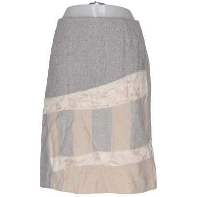 Skirt (Gray, Beige) from Oui Set Acetate, Cupro, Elastane, Nylon, Polyester, Viscose, Wool