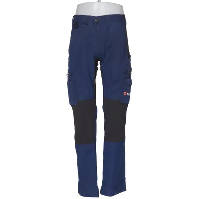 Arbetsbyxor (Blå, Grå, Flerfärgad) från Fristads Bomull, Polyester