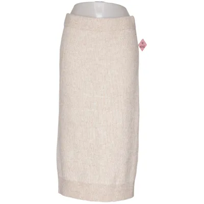 Rok (Beige, Wit) van Pernilla Wahlgren Design Acryl, Elastaan, Polyester