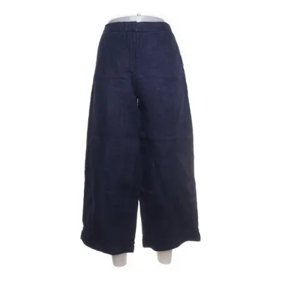 Culottes (Blue) from Massimo Dutti Cotton, Linen