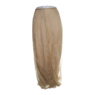 Långkjol (Brun) från NIGHT Birger et Mikkelsen Polyester, Silke