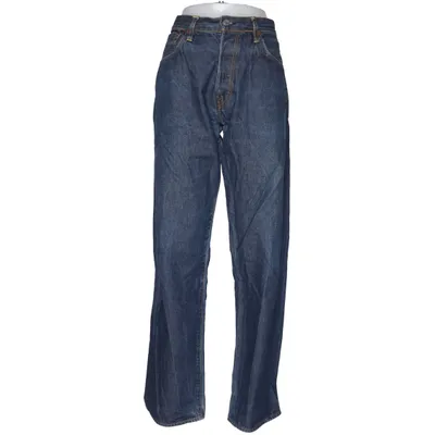 Spijkerbroek (Blauw) van Evisu Katoen