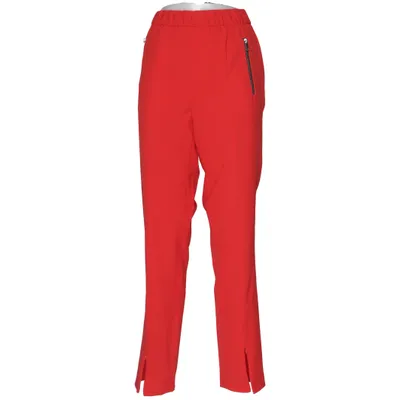 Pantalon (Rouge) de Oui Élasthane, Polyester, Viscose