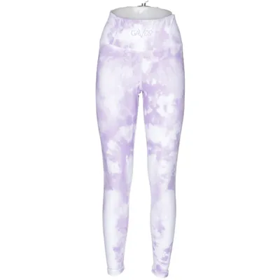 Træningsleggings (Lilla, Hvid) fra Gavelo Elastan, Polyester