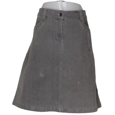 Denim skirt (Gray) from Isolde Cotton, Elastane, Polyester