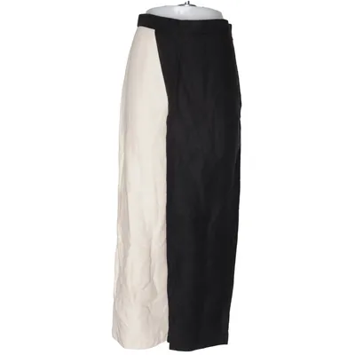 Bukser (Beige, Sort) fra Mara Hoffman Linned, Lyocell