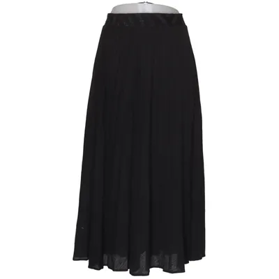 Maxi nederdel (Sort) fra Anna Metallfiber, Polyamid, Polyester, Viscose