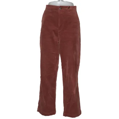 Corduroy broek (Bruin) van Uniqlo Katoen, Elastaan, Viscose