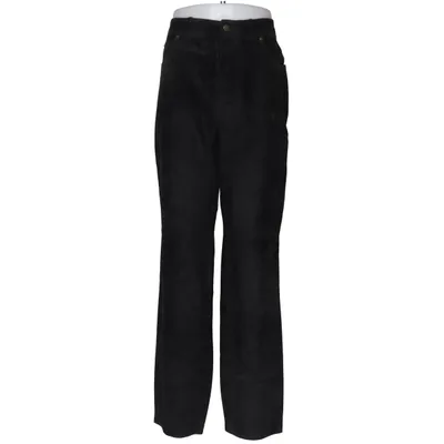 Corduroy pants (Black) from Offset Leather, Polyester