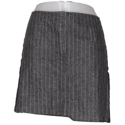 Skirt (Gray, Black) from United Colors of Benetton Cotton, Elastane, Polyamide, Wool
