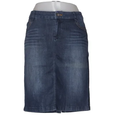 Denim skirt (Blue) from ESPRIT Denim Cotton, Elastane, Polyester