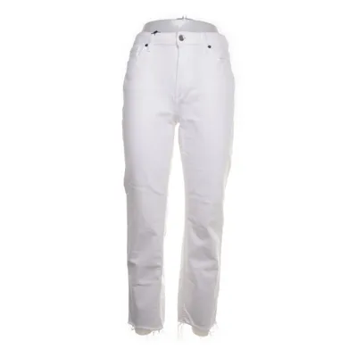 Jeans (Vit) från Visual Clothing Project Bomull, Elastan