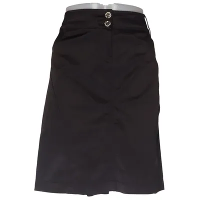 Skirt (Black) from Ricarda M Cotton, Elastane, Polyester
