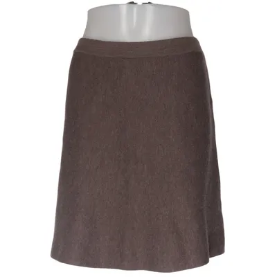 Skirt (Brown) from Selected Femme Merino wool