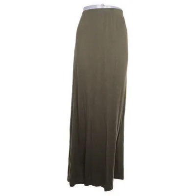 Långkjol (Grön) från Zalando Essentials Elastan, Viskos
