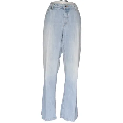 Spijkerbroek (Blauw) van Basic by KappAhl Katoen, Elastaan, Polyester