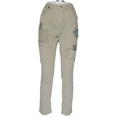 Jeans (Green) from Place du Jour Cotton, Elastane