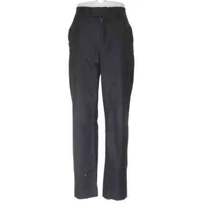 Suit pants (Black) from Séfr Polyester, Wool