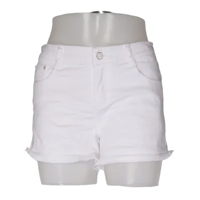 Denim shorts (White) from Nina Carter Cotton, Elastane