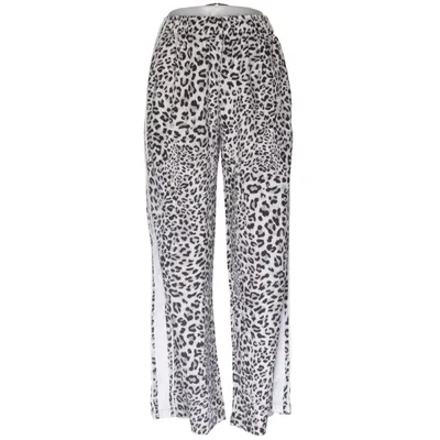 Palazzobyxor (Svart, Vit, Grå) från Petite Elastan, Polyester