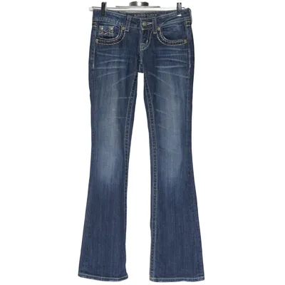 Jeans (Blue) from Miss Me Cotton, Elastane