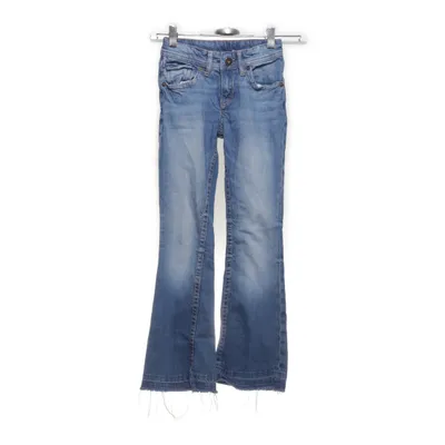 Jeans (FLARED LEG ADJUSTABLE WAIST LOW WAIST) från H&M Bomull, Elastan