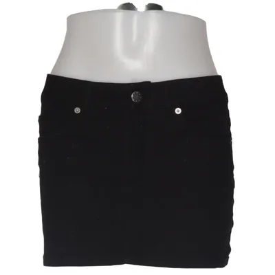 Denim skirt (Black) from Att. Cotton, Elastane