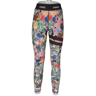 Sports tights (Multicolored, Pink) from Stronger Elastane, Polyester