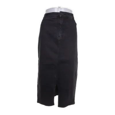 Denim skirt (Gray) from Lost Ink Cotton, Viscose, Elastane