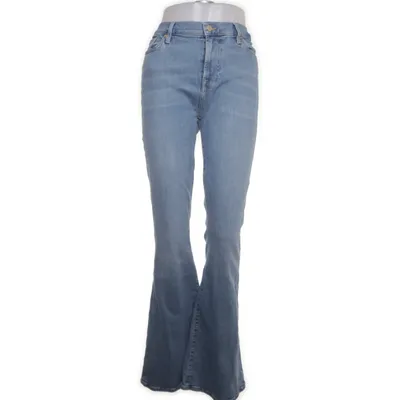 Jeans (Blå) från 7 for All Mankind Bomull, Elastan