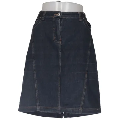Jeanskjol (Blå) från Micha Bomull, Elastan, Polyester