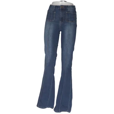 Jeans (Claire) fra Madlady Bomuld, Elastan, Genanvendt polyester