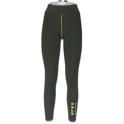 Träningstights (Grön, Gul) från MPWR Sportswear Elastan, Polyamid, Polyester